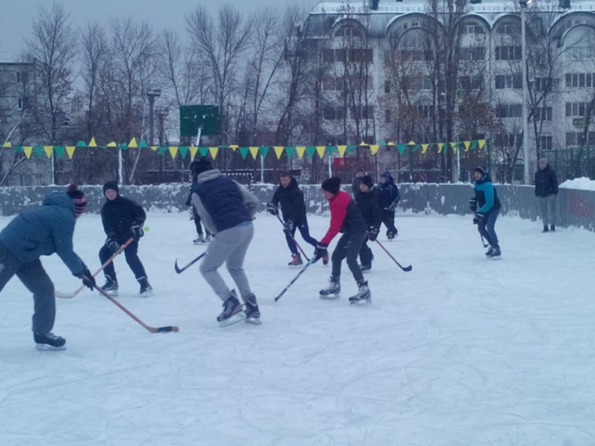 Хоккейные площадки Пенза